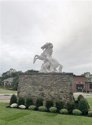 The Horse Tamer at Roslyn High School 